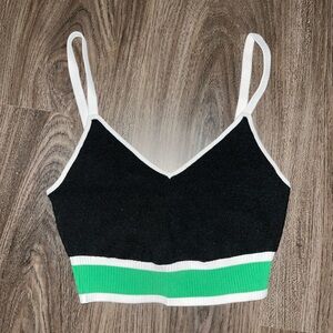 Alice + olivia Sweater Crop Tank Top Wool Blend XS